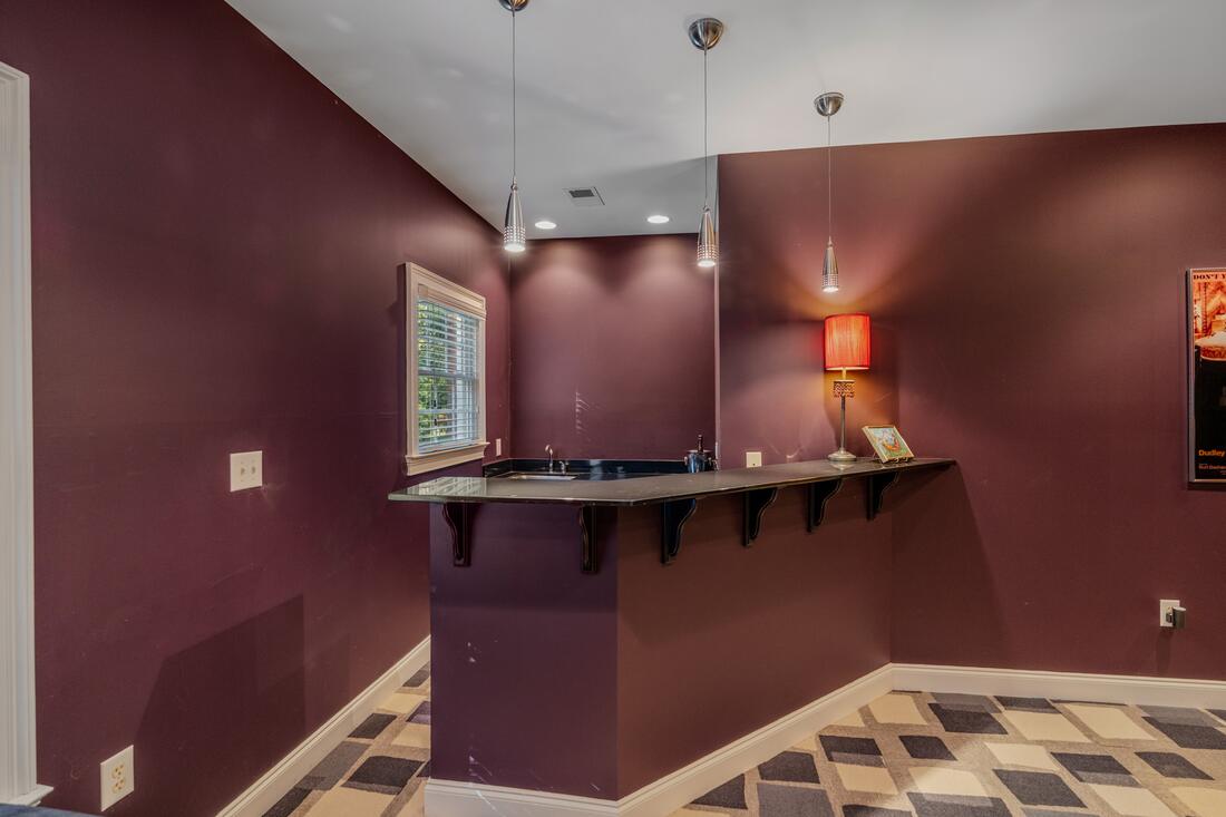 Media room bar